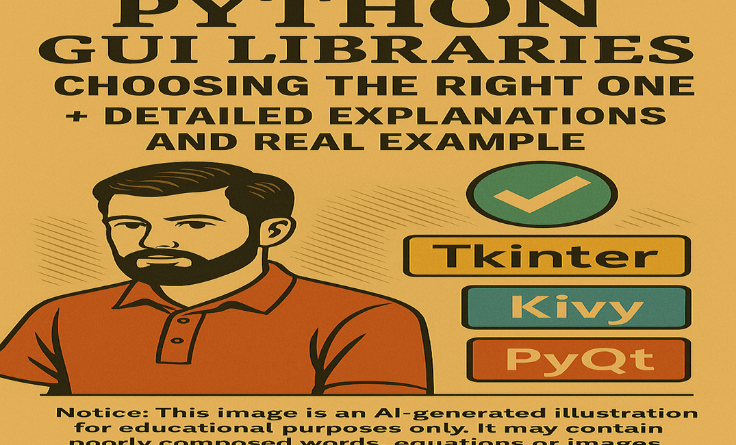 Python GUI Libraries: Choosing the Right One