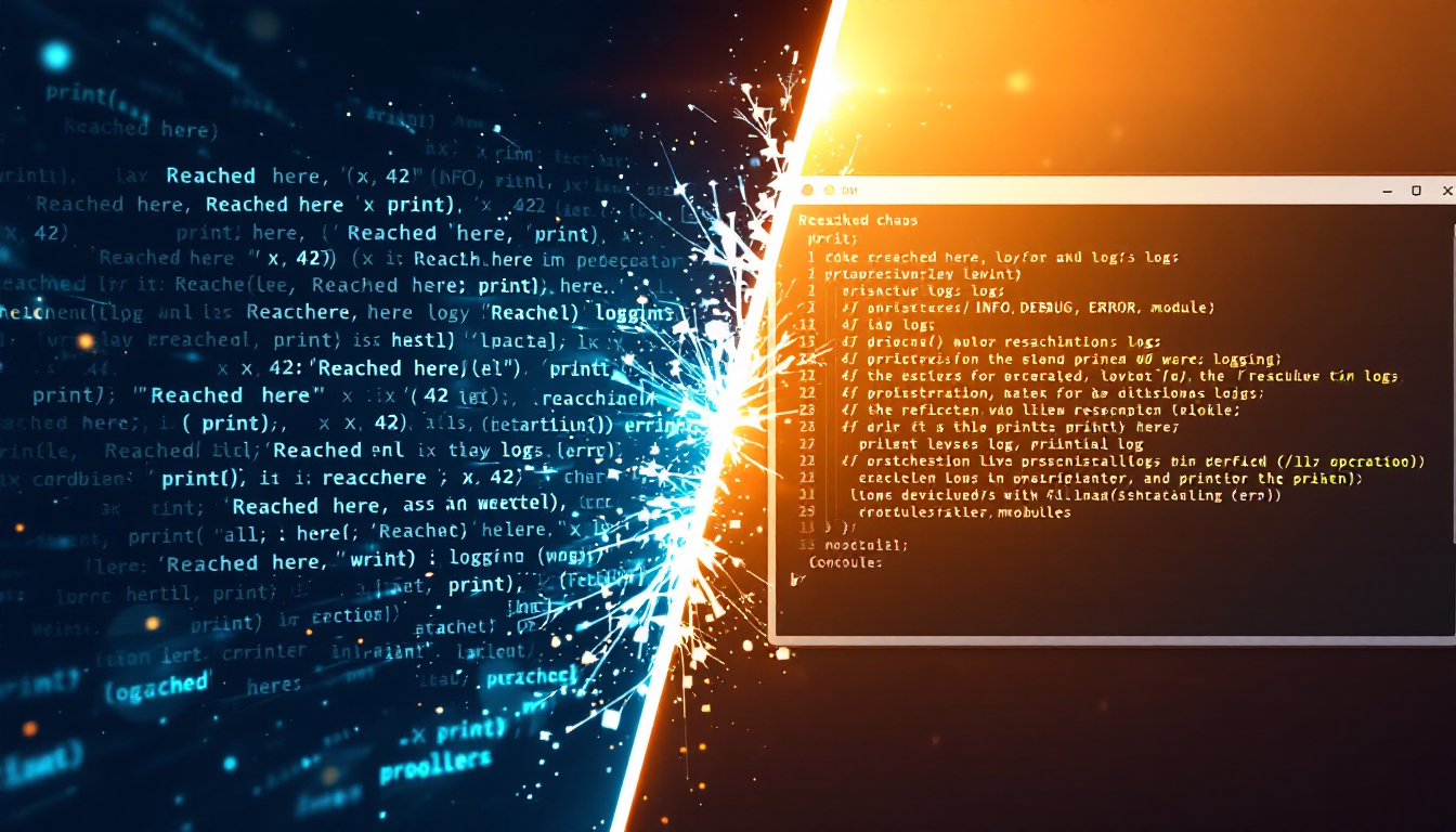 Python Logging vs Print - Why Logging Is Better for Debugging