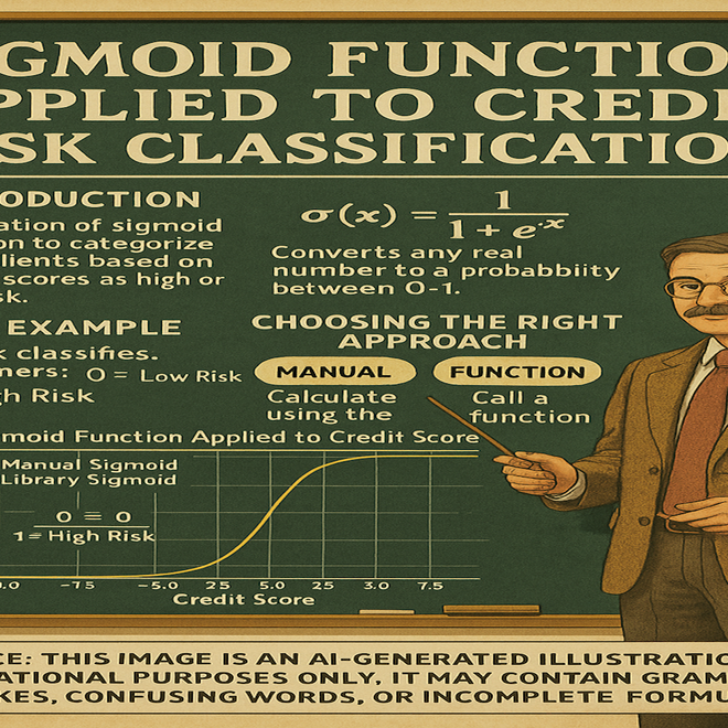 Image of: MACHINE LEARNING – Sigmoid Function Applied to Credit-Risk Classification